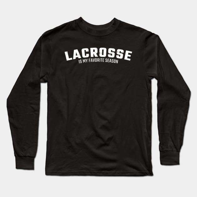 lacrosse Long Sleeve T-Shirt by Circle Project